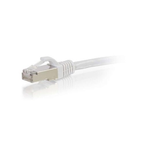 C2G 12ft Cat6 Snagless Stp Cbl-wht (00924)