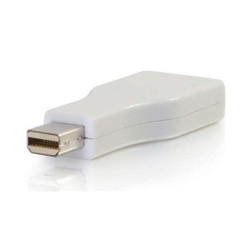 C2G Dp Mini Male To Dp Female Adapter White (18409)
