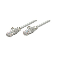 Intellinet 25 Ft Grey Cat5e Snagless Patch Cable (319867)