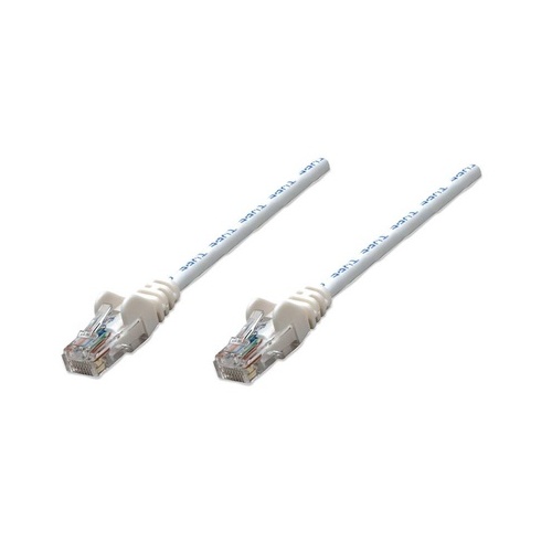 Intellinet 3 Ft White Cat5e Snagless Patch Cable (320672)