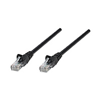 Intellinet 14 Ft Black Cat5e Snagless Patch Cable (320771)