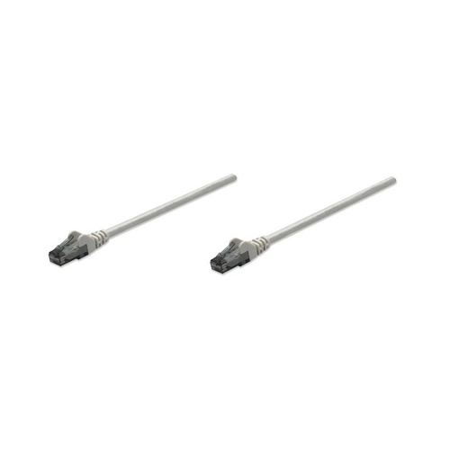 Intellinet 10 Ft Grey Cat6 Snagless Patch Cable (334129)