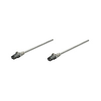 Intellinet 5 Ft Grey Cat6 Snagless Patch Cable (340380)
