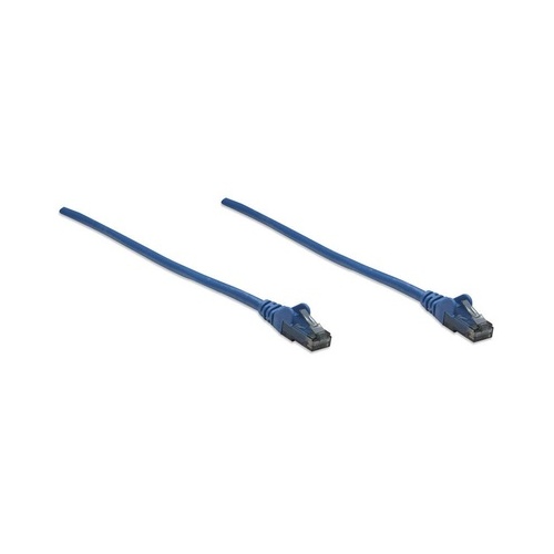 Intellinet 3 Ft Blue Cat6 Snagless Patch Cable (342575)
