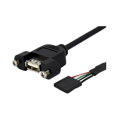 StarTech 3ft Panel Mount Usb A / Usb Header Cable (USBPNLAFHD3)