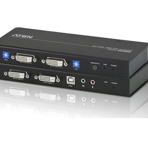 Aten Dvi Dual View Kvm Extender Up To 200 Ft. (CE604)