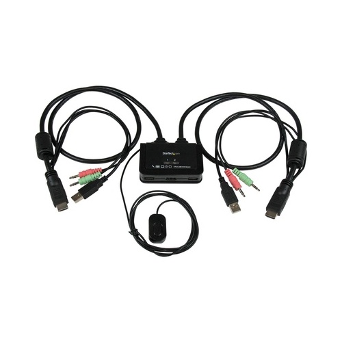 StarTech 2 Port Usb Hdmi Cable Kvm Switch (SV211HDUA)