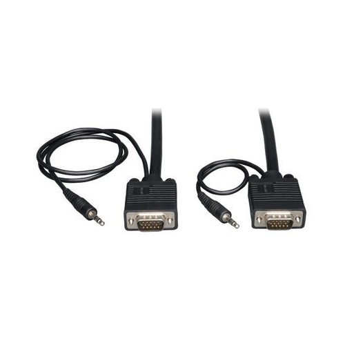 Tripp Lite 30ft Vga Coax Monitor Cable 3.5mm M/m (P504030)