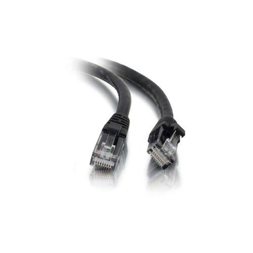 C2G 6in Cat5e Snagless Ethernet Cable-black (00933)