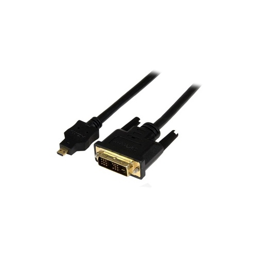 StarTech 6ft (2m) Micro Hdmi To Dvi Cable Adapter (HDDDVIMM2M)