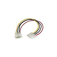 StarTech 12in Lp4 Power Extension Cable M/f (LP4POWEXT12)