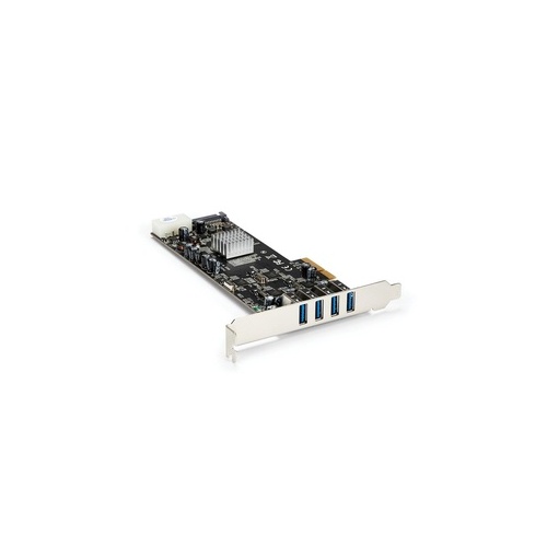 StarTech 4 Port Pcie Usb 3.0 Card W/ 4 Channels (PEXUSB3S44V)
