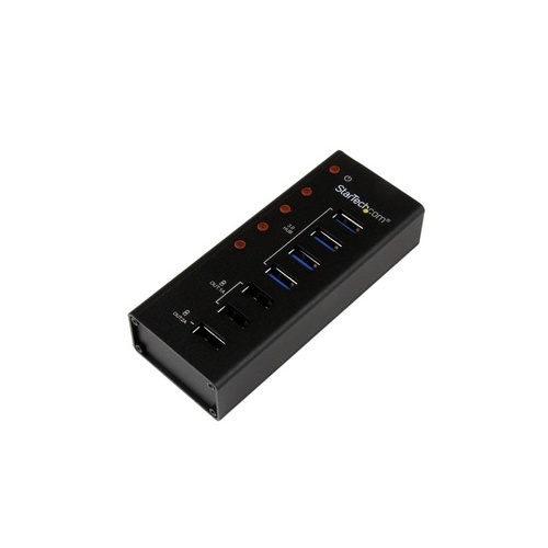 StarTech 4 Port Usb 3.0 Hub W/ 3 Charging Ports (ST4300U3C3)