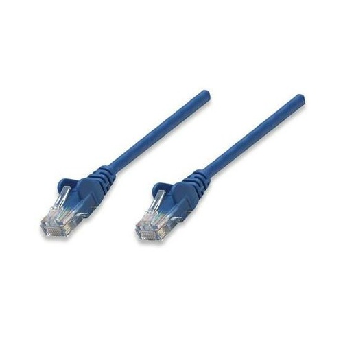Intellinet 50 Ft Blue Cat5e Snagless Patch Cable (319980)