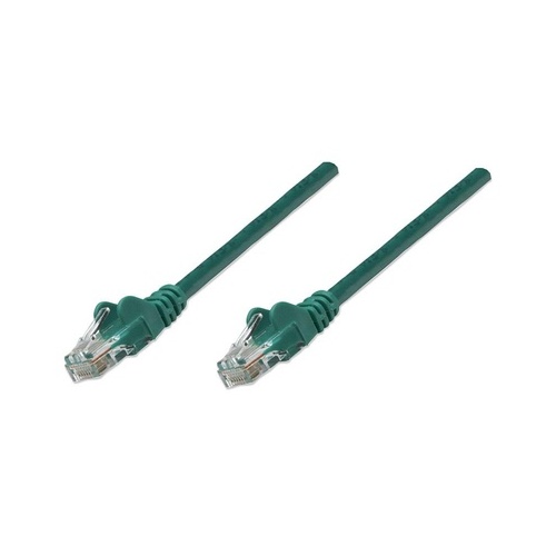 Intellinet 50 Ft Green Cat5e Snagless Patch Cable (319997)