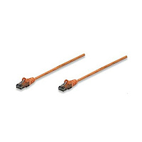 Intellinet 50 Ft Orange Cat6 Snagless Patch Cable (342308)