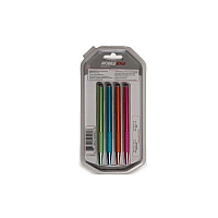 Mobile Edge Aluminum Tech Stylus Pens - 4 Pack (MEASPA4)