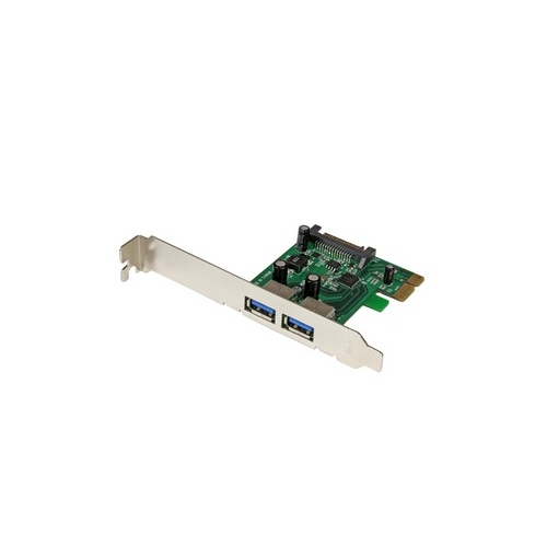 StarTech 2 Port Pcie Usb 3.0 Card Adapter W/ Uasp (PEXUSB3S24)