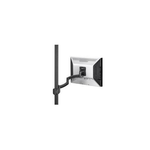 Chief Manufacturing K2 Pole Mnt Single Display 2l Arm/blk (K2P120B)