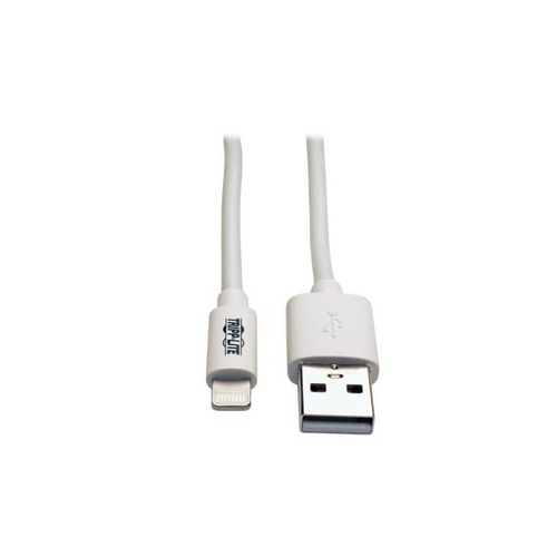 Tripp Lite 6ft Usb Lightning Charge Cable White 2m (M100006WH)