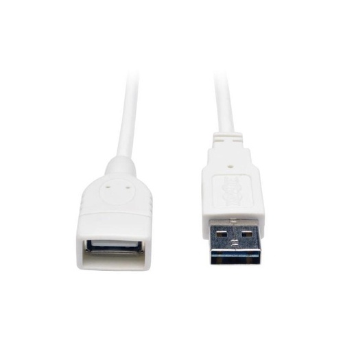 Tripp Lite 3ft Reversible Usb Cable A/a White (UR024003WH)