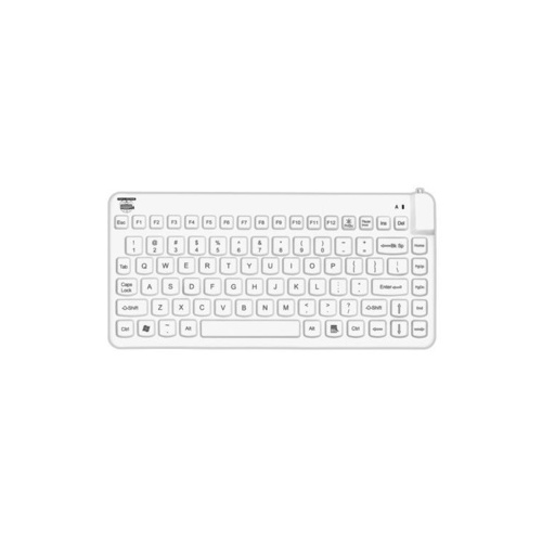 Man & Machine Slim Cool Lp Magfix Keyboard - White (SCLP/MAG/W5)