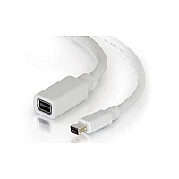 C2G 6ft Mini Displayport Cable M/f Wh (54414)