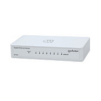 Manhattan - Strategic 8 Port Gigabit Ethernet Switch (560702)