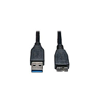 Tripp Lite 3ft Usb Device Cable A/micro-b M/m Black (U326003BK)