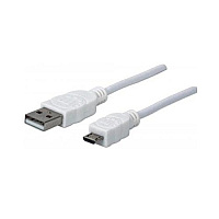 Manhattan - Strategic 6 Ft Usb 2.0 Cbl Am-micro Bm Wht (324069)