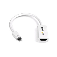 StarTech Mdp To Hdmi Adapter White - 4k Active (MDP2HD4KSW)