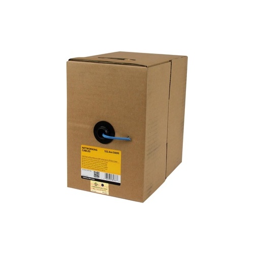 StarTech 500 Ft Blue Plenum Cmp Cat5e Bulk Cable (WIR5ECMPHBL)