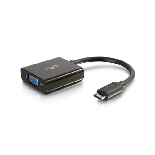 C2G Mini Hdmi M To Vga F Dongle W/pwr (41353)