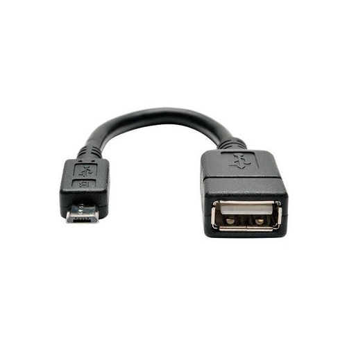 Tripp Lite 6in Usb To Usb Cable Otg 5pin Micro-b/a (U05206N)
