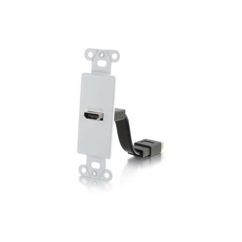 C2G Hdmi Pass Through Decorative Wall Plate (39710)