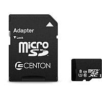 Centon Electronics Centon Micro Sdhc Card,uhs1,8gb (S1MSDHU18G)