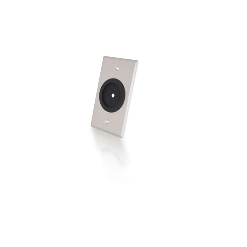 C2G 1.5in Grommet Cable Pass Thru Wall Plate (40489)