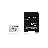 Transcend 16gb Uhs-i U1 Microsd With Adapter (TS16GUSD300SA)