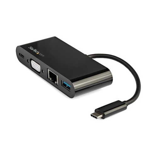 StarTech Usb C Multiport Adapter Vga/pd/usb-a/gbe (DKT30CVAGPD)