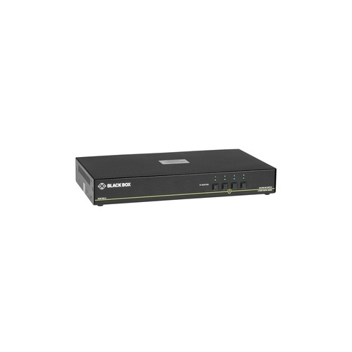 Black Box Secure Km Switch, Niap 3.0 Certified - 4-port, Usb, Audio, Gsa, Taa If Outside Tape Is Not Broken (SS4PKMU)