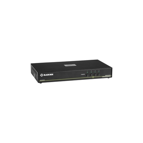 Black Box Secure Km Switch, Niap 3.0 Certified - 4-port, Usb, Audio, Cac, Gsa, Taa If Outside Tape Is Not Broken (SS4PKMUCAC)