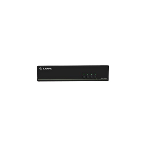 Black Box Secure Kvm Switch, Niap 3.0 Certified-4-port, Quad-monitor, Dvi-i, Ps2, Usb, Audio, Cac, Gsa, Taa If Outside Tape Not Broken (SS4PQHDVIUCAC)