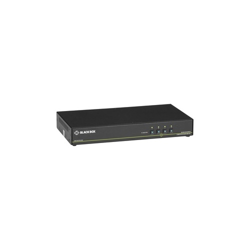 Black Box Secure Kvm Switch, Niap 3.0 Certified, 4 Port, Single-monitor, Dvi-i, Ps2, Usb, Audio, Cac, Gsa, Taa If Outside Tape Not Broken (SS4PSHDVIUCAC)