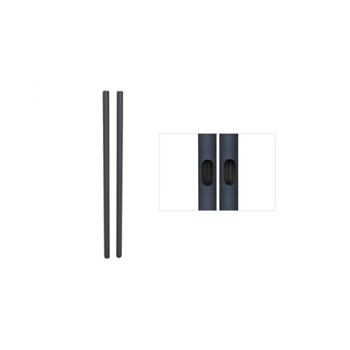 Pride 72 In. Black Replacement Poles. (T72B)