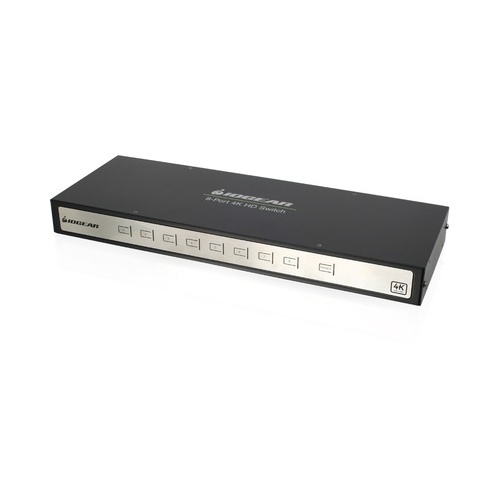 Iogear True 4k 8-port Switcher With Hdmi Conn. (GHSW8481)