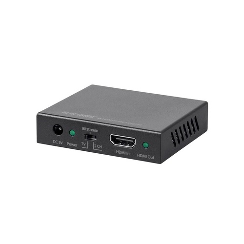 Monoprice Extracts Audio Signals From Hdmi Video Streams And Supports Analog Stereo Audio (24278)
