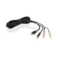 Iogear 6ft Usb Hdmi Kvm Cable Kit (G2L802U)