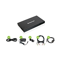 Iogear 16-port Usb Hdmi Kvm W Cable Kit (GCS1816HKITU)