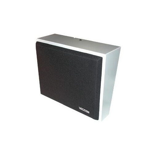 Valcom 8 In. 25/70 Volt Metal Speaker Gray Wit (S504)