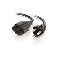 C2G 25ft Outlet Saver Power Ext Cord (53410)